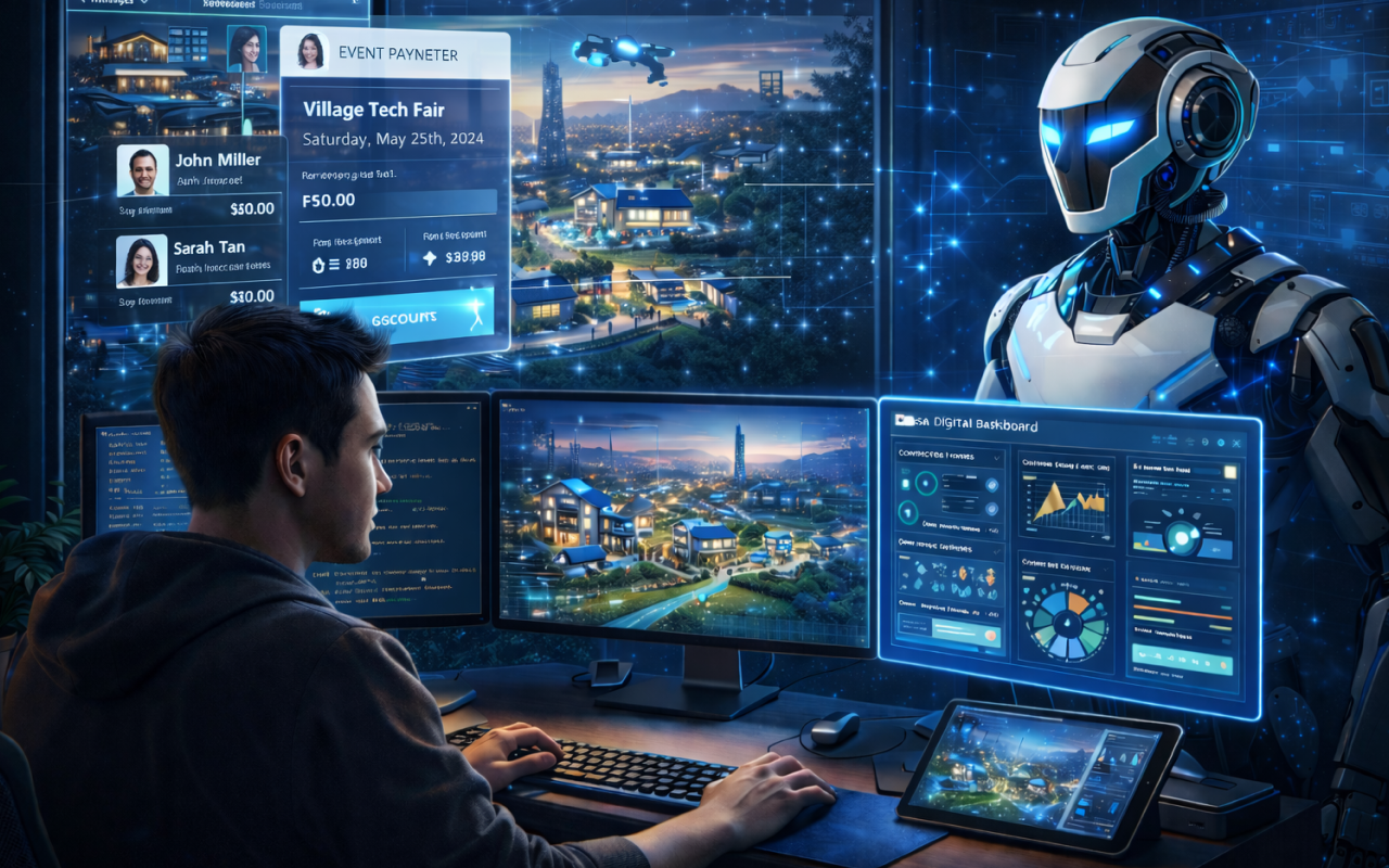 Kelas Vibe Coding Next JS Supabase Midtrans Mini Desa Digital di BuildWithAngga